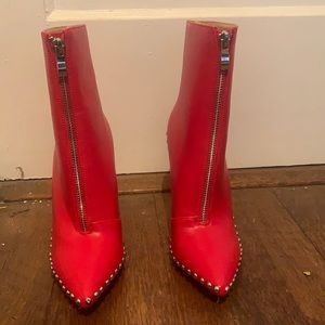 Red boots